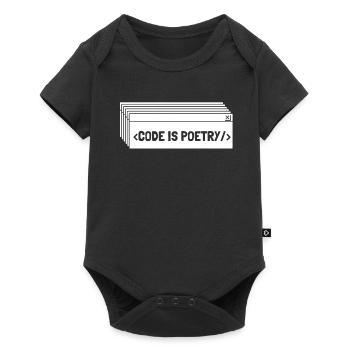 Programmeur Codeur développeur - Body à manches courtes Premium Bébé - noir - Devant
