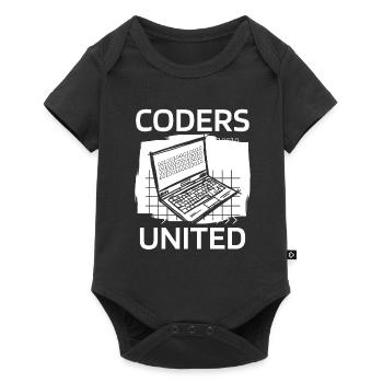 Programmeur Codeur développeur - Body à manches courtes Premium Bébé - noir - Devant