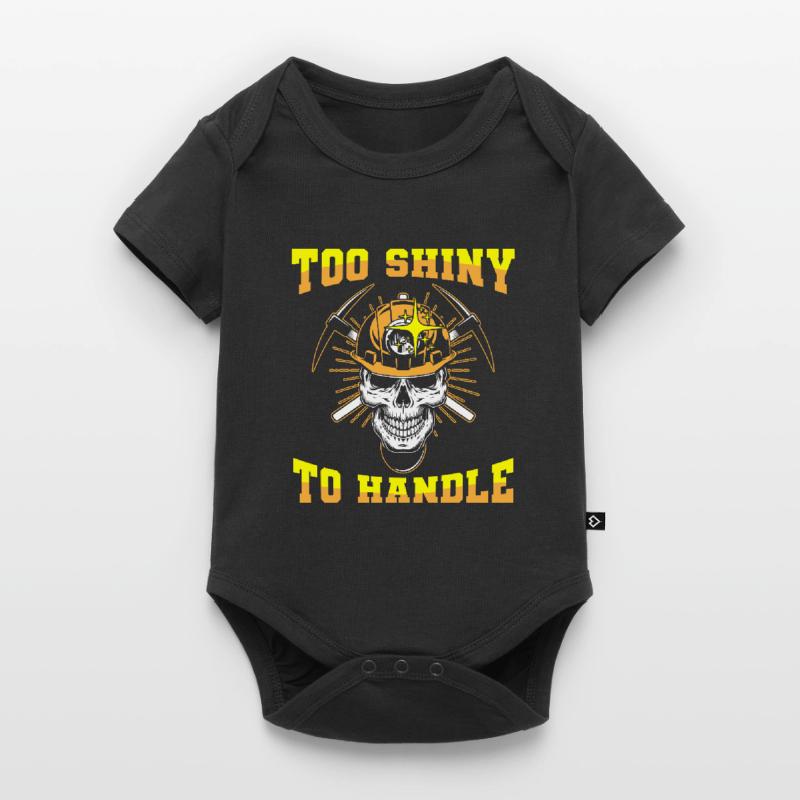 Engineer Skull Mining Engineer Baby Premium short-sleeve bodysuit