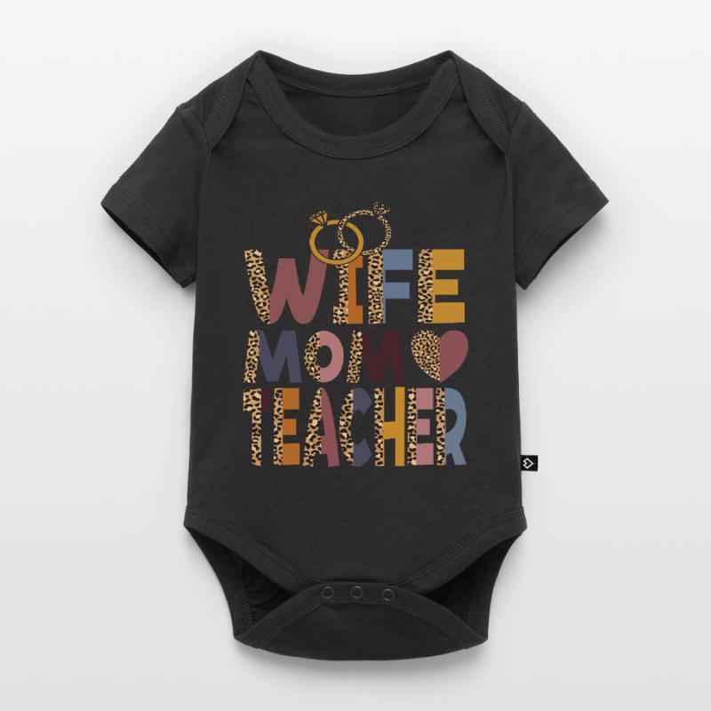 Mama Ehefrau Lehrerin Muttertag Beste Mutter aller Zeiten Baby Premium Kurzarmbody