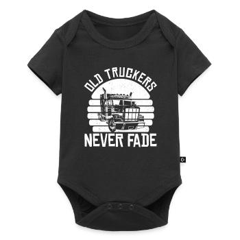 Truck Driver Trucker Truck Driver Never - Baby Premium short-sleeve bodysuit - black - Front