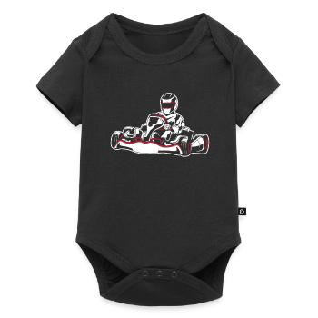 Go Kart Karting Karting Driver Cool - Baby Premium short-sleeve bodysuit - black - Front
