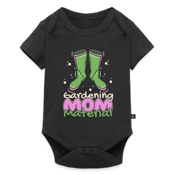 Hobby Gardener Garden Horticultural Mom - Baby Premium short-sleeve bodysuit - black - Front