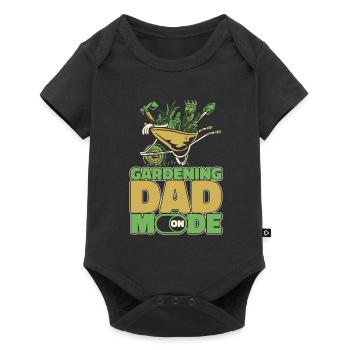 Amateur gardener Garden Father Horticultural Father - Baby Premium short-sleeve bodysuit - black - Front