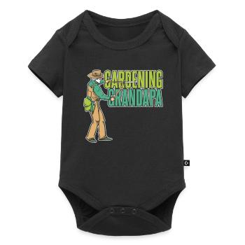 Amateur gardener garden horticultural father - Baby Premium short-sleeve bodysuit - black - Front