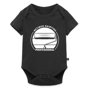 Peintre Vernisseur - Body à manches courtes Premium Bébé - noir - Devant