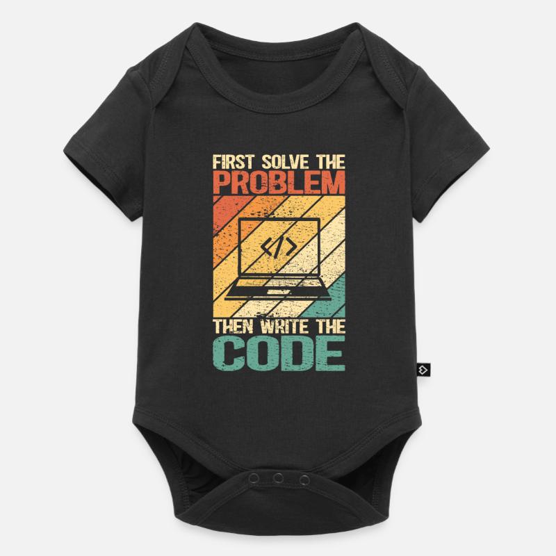 Programmierer Software-Entwickler | programmieren - Baby Premium Kurzarmbody - Schwarz