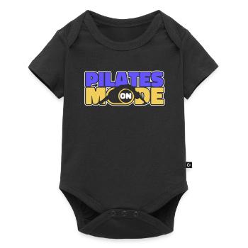 Pilates - Baby Premium short-sleeve bodysuit - black - Front