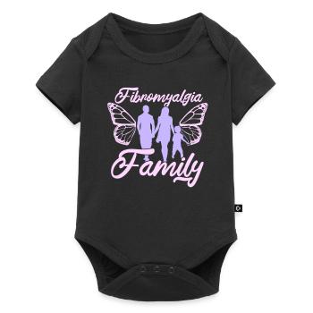Fibromyalgie Rhumatisme - Body à manches courtes Premium Bébé - noir - Devant