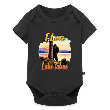 J’adore le lac Tahoe - Body à manches courtes Premium Bébé - noir - Devant