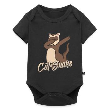 Ferret polecat - Baby Premium short-sleeve bodysuit - black - Front