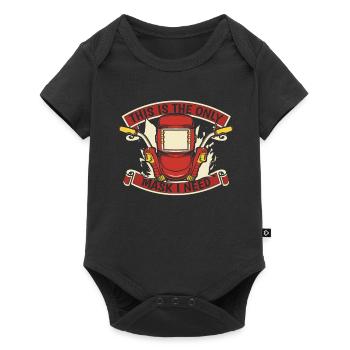 Welder Locksmith Mask - Baby Premium short-sleeve bodysuit - black - Front
