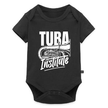 Fanfare procession tuba - Baby Premium short-sleeve bodysuit - black - Front