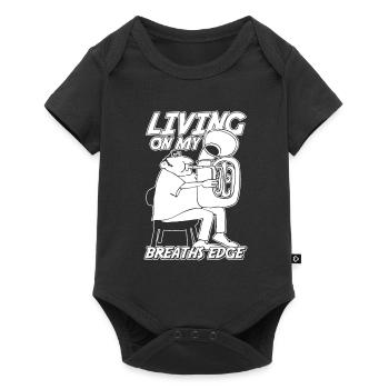 Fanfare procession tuba - Baby Premium short-sleeve bodysuit - black - Front