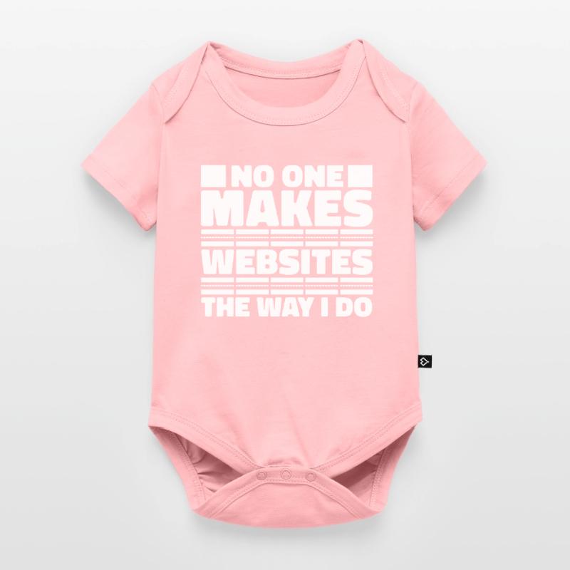 Web Developer Web Developer Funny Baby Premium short-sleeve bodysuit