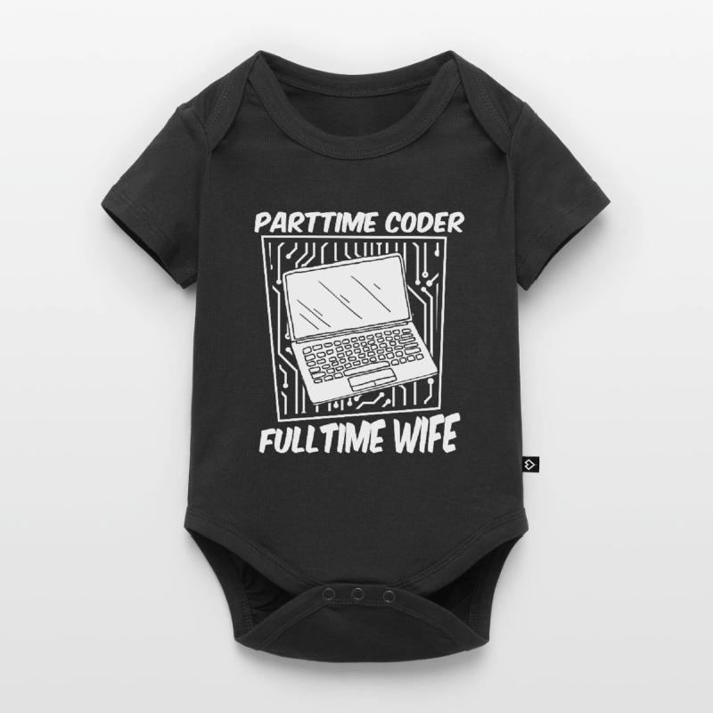 Entwickler Coder Programmierer Gattin Baby Premium Kurzarmbody