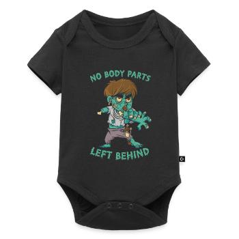 Zombie Halloween Funny - Baby Premium short-sleeve bodysuit - black - Front