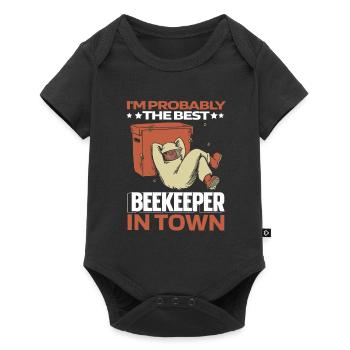 Beekeepers, beekeepers - Baby Premium short-sleeve bodysuit - black - Front