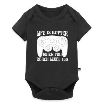 Jeux de joueurs - Body à manches courtes Premium Bébé - noir - Devant