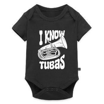 Fanfare Procession Tuba - Baby Premium short-sleeve bodysuit - black - Front