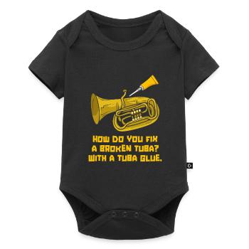 Music Teacher Music Teacher Funny - Baby Premium short-sleeve bodysuit - black - Front