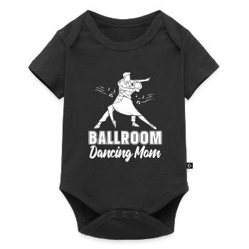 Mom Mom Dance Mom - Baby Premium short-sleeve bodysuit - black - Front