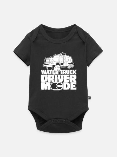 Lkw Fahrer Trucker Lastwagenfahrer - Baby Premium Kurzarmbody - Schwarz