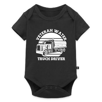 Truck Driver Trucker Truck Driver - Baby Premium short-sleeve bodysuit - black - Front