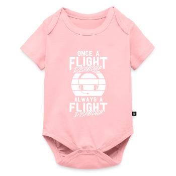 Distributeur de vols du centre de contrôle des appels d’urgence - Body à manches courtes Premium Bébé - rose - Devant