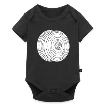 Fan train marching band - Baby Premium short-sleeve bodysuit - black - Front
