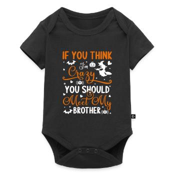 Halloween T-Shirt. Halloween Hoodie. Halloween - Baby Premium short-sleeve bodysuit - black - Front