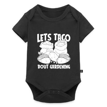Tacos de jardin Hobby Gardener - Body à manches courtes Premium Bébé - noir - Devant