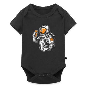 Astronaute Astronaute Cosmonaute Astronaute - Body à manches courtes Premium Bébé - noir - Devant