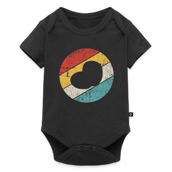 Potato Retro Mashed Potato Farmer Gift - Baby Premium short-sleeve bodysuit - black - Front