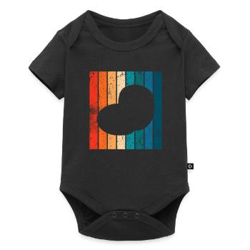 Potato Retro Mashed Potato Farmer Gift - Baby Premium short-sleeve bodysuit - black - Front