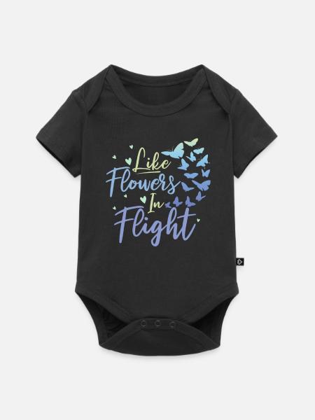 Hobbygärtner Garten Monarch - Baby Premium Kurzarmbody - Schwarz