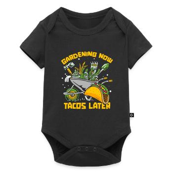 Hobby Gardener Garden Cool Garden Tacos - Body à manches courtes Premium Bébé - noir - Devant