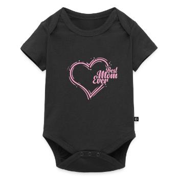 Best Mom Ever Mother's Day Mommy - Baby Premium short-sleeve bodysuit - black - Front