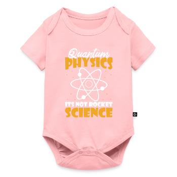 Physics Physicists Humor Quantum Physics - Baby Premium short-sleeve bodysuit - rose - Front