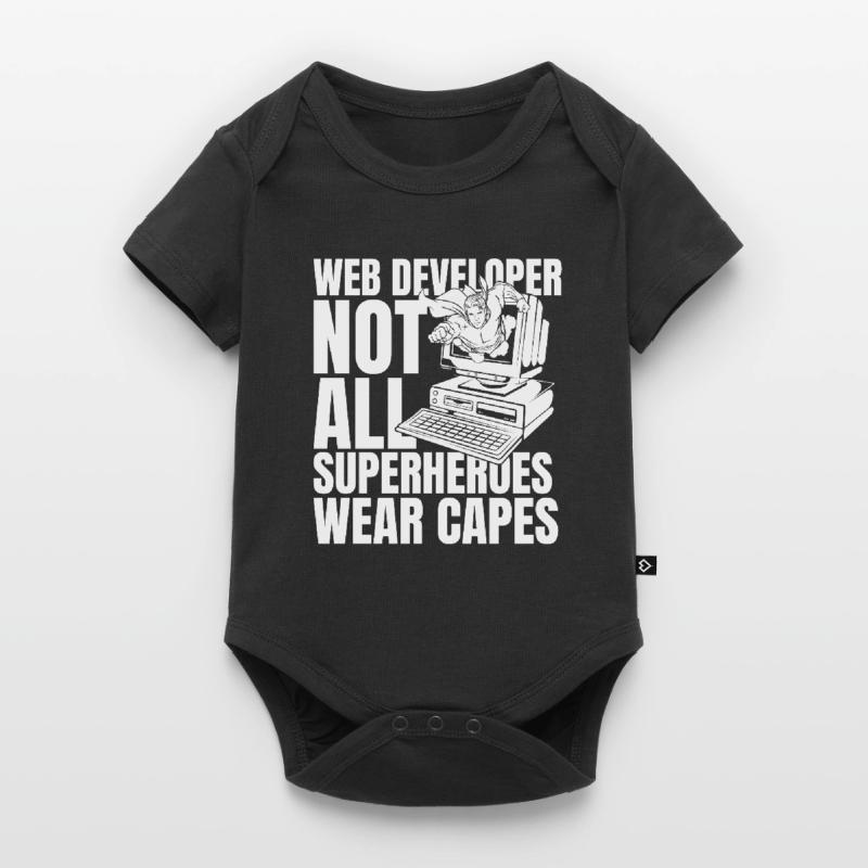 Web Developer Web Developer Baby Premium short-sleeve bodysuit