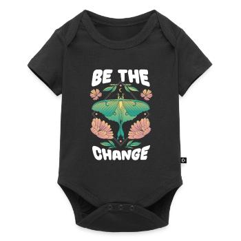 Hobby gardeners garden garden butterflies - Baby Premium short-sleeve bodysuit - black - Front