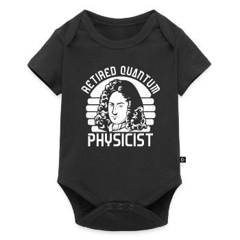 Physics Retired Physicist Quantum Physics - Baby Premium short-sleeve bodysuit - black - Front