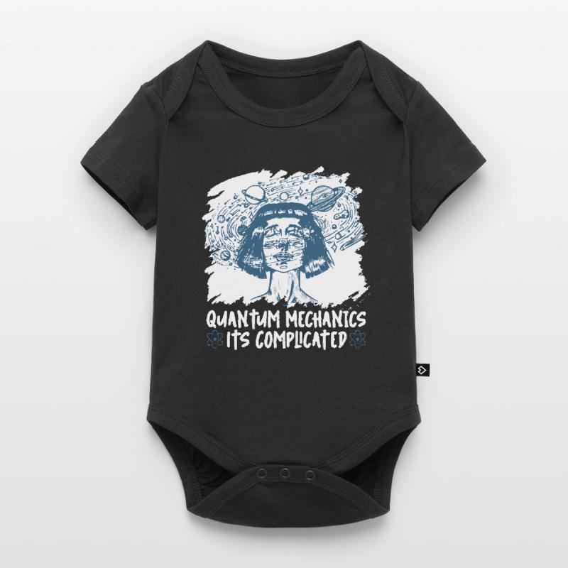 Physics Physicists complicate quantum physics Baby Premium short-sleeve bodysuit