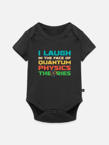 Physik Phyiker Quantenphysik - Baby Premium Kurzarmbody - Schwarz