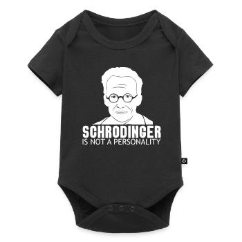 Physik Phyiker Quantenphysik - Baby Premium Kurzarmbody - Schwarz - Vorne