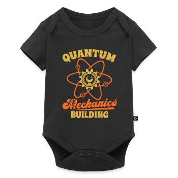 Physique Physicien Drôle Physique quantique - Body à manches courtes Premium Bébé - noir - Devant