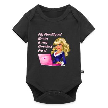 Comptable Conseiller fiscal Witzig - Body à manches courtes Premium Bébé - noir - Devant