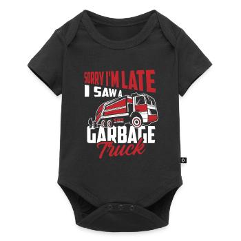 Truck Driver Trucker Truck Driver Funny - Baby Premium short-sleeve bodysuit - black - Front