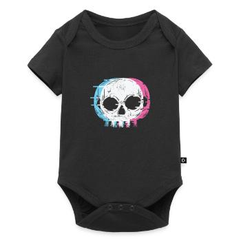 Skull Style gothique - Body à manches courtes Premium Bébé - noir - Devant
