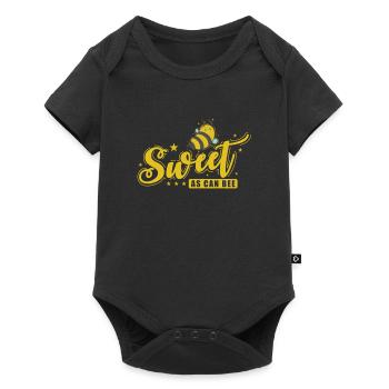 Doux comme peut être Bee Animals Nature - Body à manches courtes Premium Bébé - noir - Devant